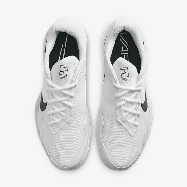 Nike NikeCourt Air Zoom Vapor Pro Hard-Court Miesten Tenniskengät Valkoinen Mustat | NK394DNU