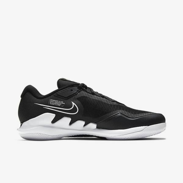 Nike NikeCourt Air Zoom Vapor Pro Hard-Court Miesten Tenniskengät Mustat Valkoinen | NK819UZA