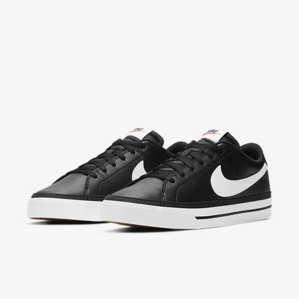 Nike NikeCourt Legacy Miesten Tennarit Mustat Vaaleanruskea Valkoinen | NK982ZVL