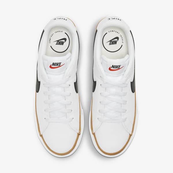 Nike NikeCourt Legacy Naisten Tennarit Valkoinen Mustat | NK849RMO