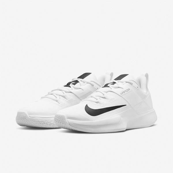 Nike NikeCourt Vapor Lite Hard Court Miesten Tenniskengät Valkoinen Mustat | NK710QEK