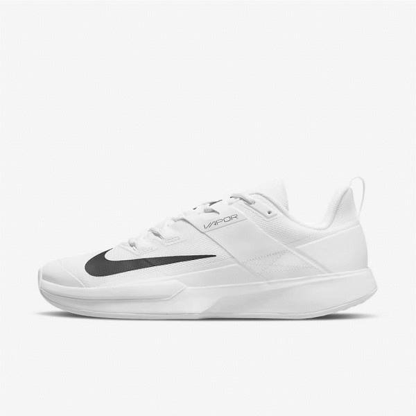 Nike NikeCourt Vapor Lite Hard Court Miesten Tenniskengät Valkoinen Mustat | NK710QEK