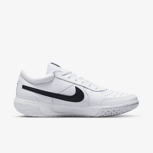 Nike NikeCourt Zoom Lite 3 Hard Court Miesten Tenniskengät Valkoinen Mustat | NK841FWP