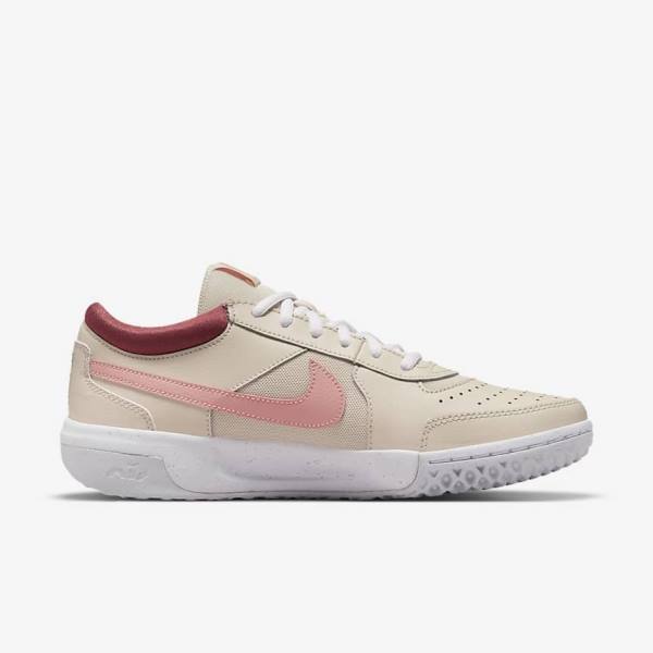 Nike NikeCourt Zoom Lite 3 Naisten Tenniskengät Valkoinen Punainen Koralli | NK482YBG