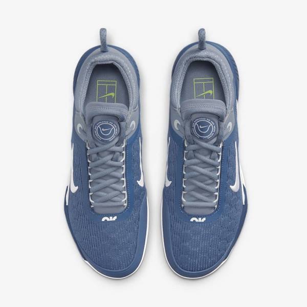 Nike NikeCourt Zoom NXT Clay Court Miesten Tenniskengät Laivastonsininen Valkoinen | NK576EUF