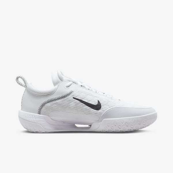 Nike NikeCourt Zoom NXT Hard Court Miesten Tenniskengät Valkoinen Mustat | NK895ZGR