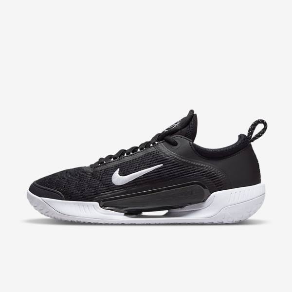 Nike NikeCourt Zoom NXT Hard Court Miesten Tenniskengät Mustat Valkoinen | NK956YDG