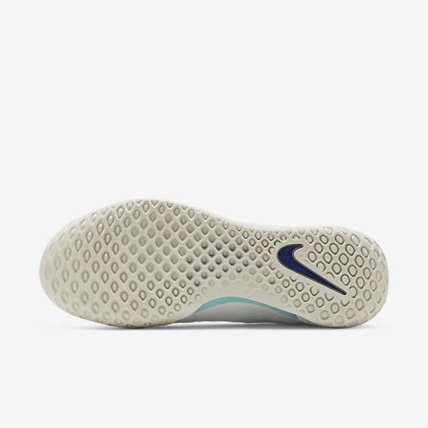 Nike NikeCourt Zoom NXT Hard Court Miesten Tenniskengät Valkoinen Vaaleanbeige Turkoosi Kuninkaallinen Sininen Sininen | NK983HWN