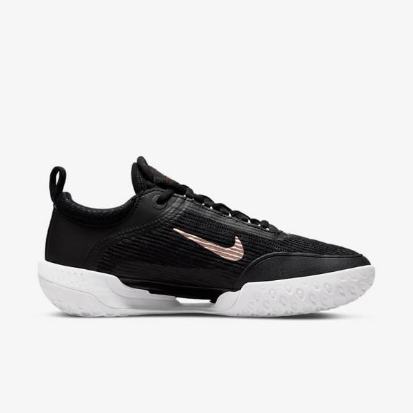 Nike NikeCourt Zoom NXT Hard Court Naisten Tenniskengät Mustat Valkoinen Metal Punainen Ruskea | NK815QWU