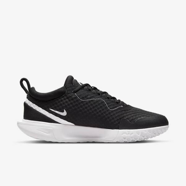 Nike NikeCourt Zoom Pro Hard Court Miesten Tenniskengät Mustat Valkoinen | NK517VUH