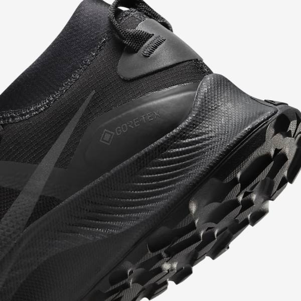 Nike Pegasus Trail 3 GORE-TEX Vedenpitävät Trail Naisten Juoksukengät Mustat Tummanharmaat Mustat | NK502WZU