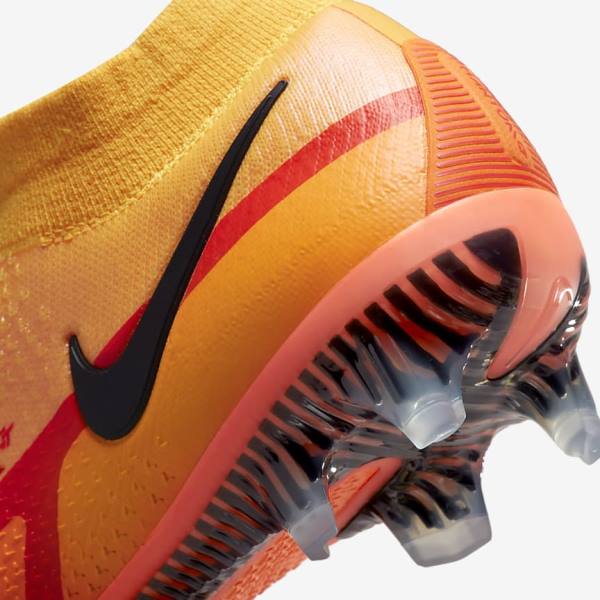 Nike Phantom GT2 Dynamic Fit Elite FG Firm-Ground Naisten Jalkapallokengät Oranssi Vaaleanpunainen Mustat | NK481ROB