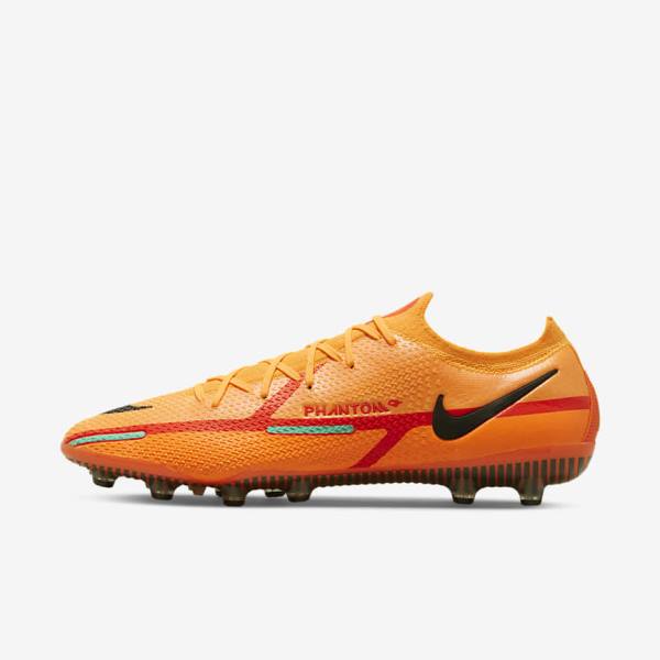 Nike Phantom GT2 Elite AG-Pro Artificial-Grass Miesten Jalkapallokengät Oranssi Vaaleanpunainen Mustat | NK519ZQR