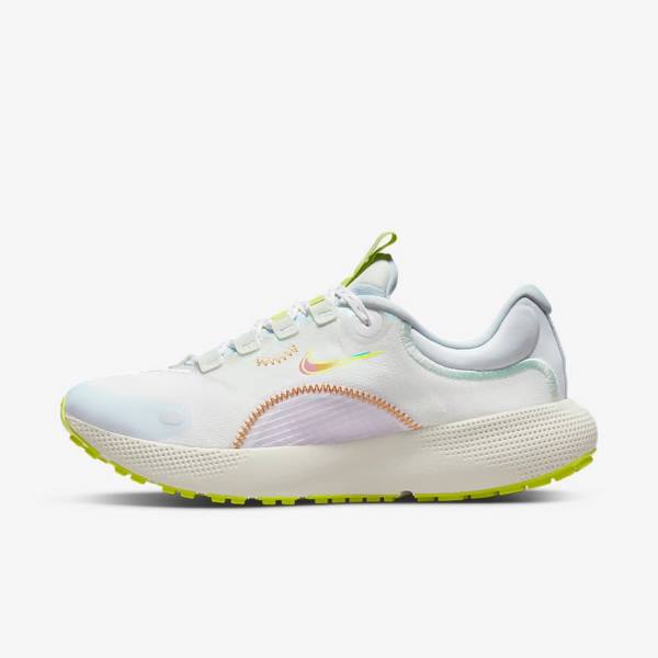 Nike React Escape Run Maantie Naisten Juoksukengät Valkoinen Vihreä Monivärinen | NK578EPW