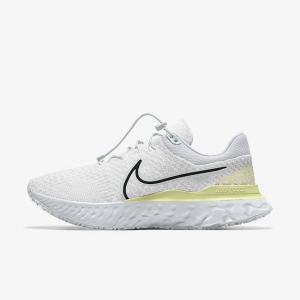 Nike React Infinity Run 3 By You Custom Maantie Miesten Juoksukengät Valkoinen | NK327RWF