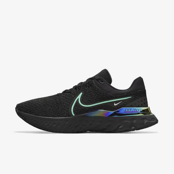 Nike React Infinity Run 3 By You Custom Maantie Naisten Juoksukengät Mustat | NK682JAU