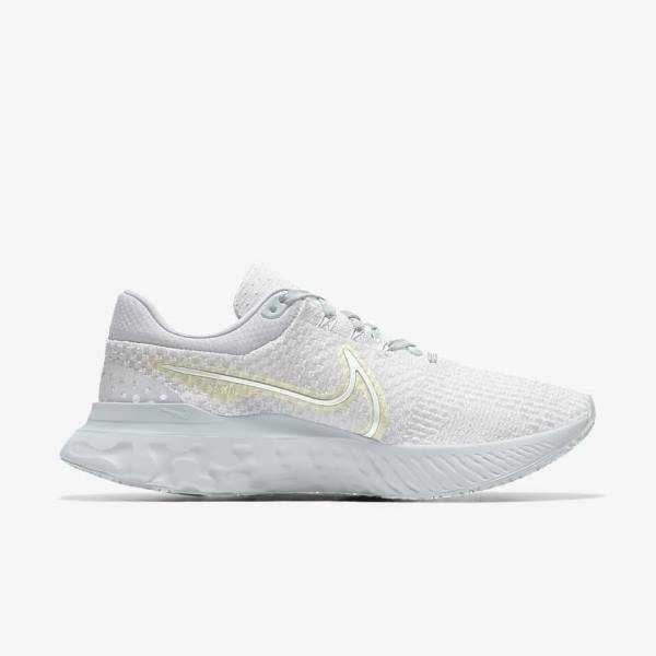 Nike React Infinity Run 3 By You Custom Maantie Naisten Juoksukengät Valkoinen | NK918THP