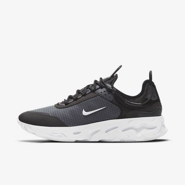 Nike React Live Miesten Tennarit Mustat Tummanharmaat Valkoinen | NK839KYH