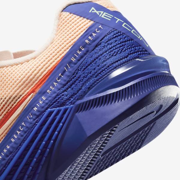 Nike React Metcon Turbo Naisten Treenikengät Punainen Vaaleanvihreä Oranssi | NK954DTL