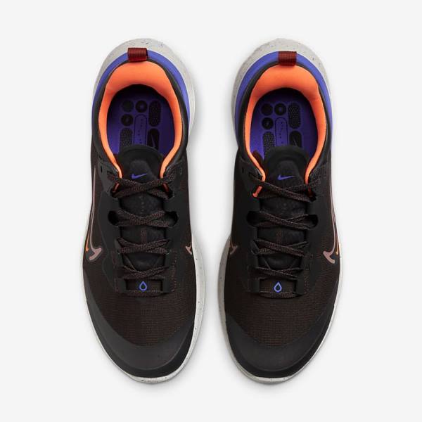 Nike React Miler 2 Shield Weatherised Maantie Miesten Juoksukengät Mustat Oranssi Indigo | NK704GUM