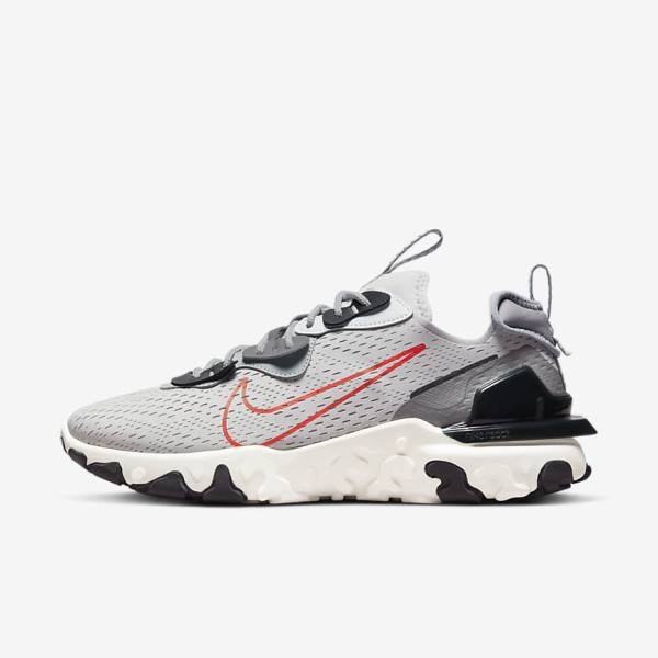 Nike React Vision Miesten Tennarit Harmaat Vaaleanharmaat Oranssi | NK860YRL