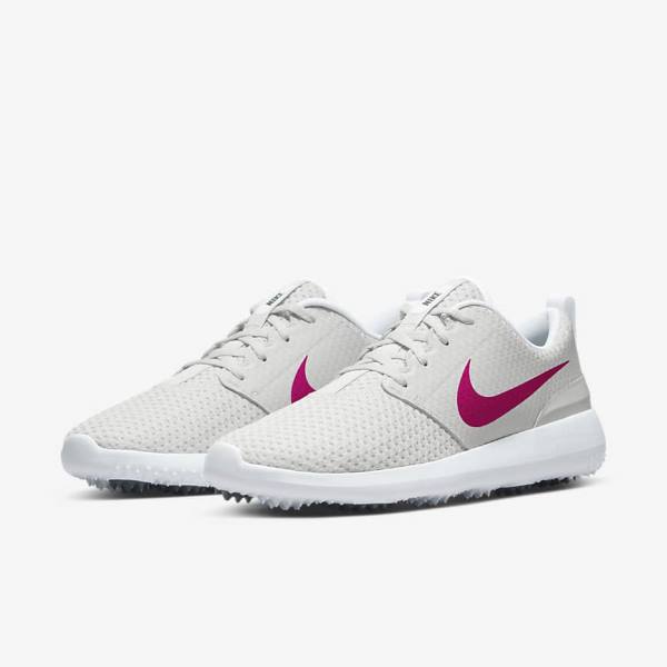 Nike Roshe G Naisten Golfkengät Valkoinen Mustat Pinkki | NK608GUR