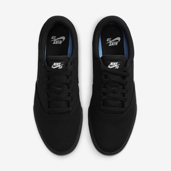 Nike SB Chron 2 Canvas Miesten Skeittikengät Mustat | NK075OUV