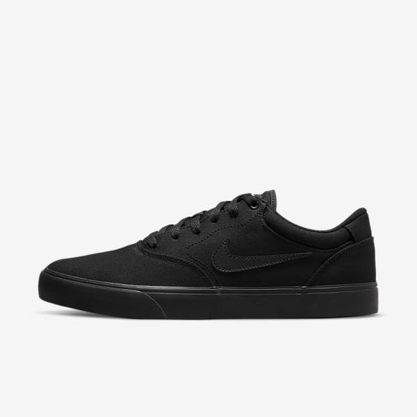 Nike SB Chron 2 Canvas Naisten Skeittikengät Mustat | NK052LGD