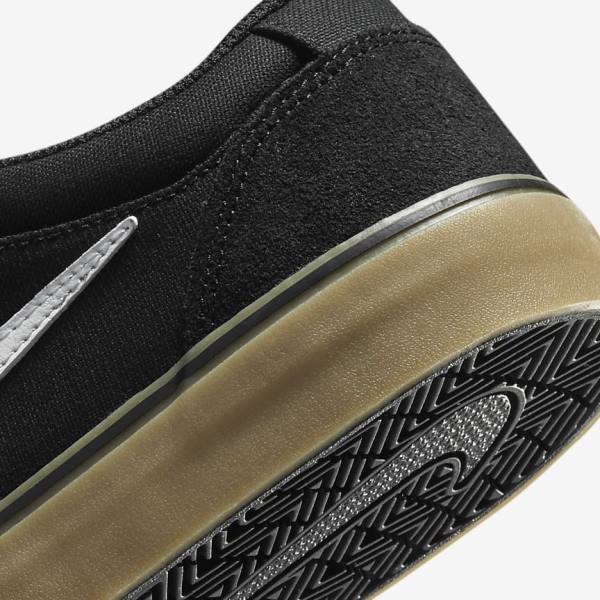 Nike SB Chron 2 Naisten Skeittikengät Mustat Vaaleanruskea Valkoinen | NK610VFI