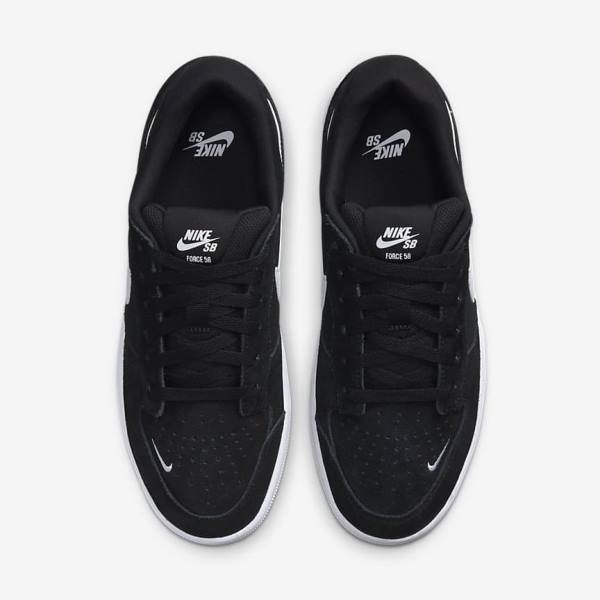 Nike SB Force 58 Miesten Tennarit Mustat Valkoinen | NK638XUO