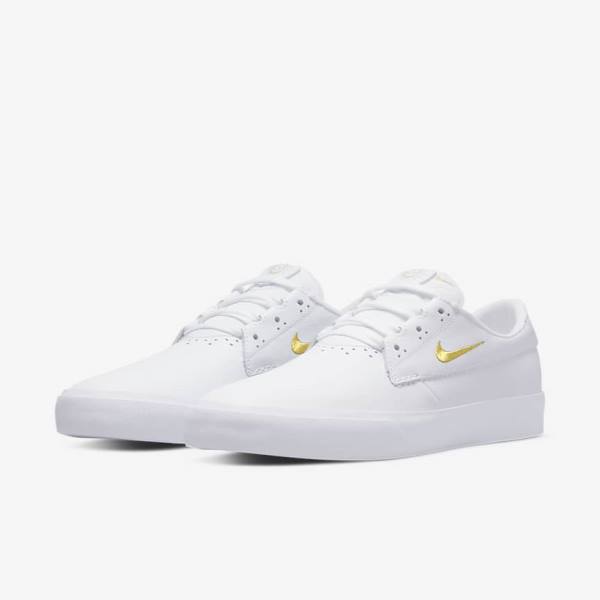 Nike SB Shane PRM Miesten Skeittikengät Valkoinen Metal Kultaiset | NK650TGV