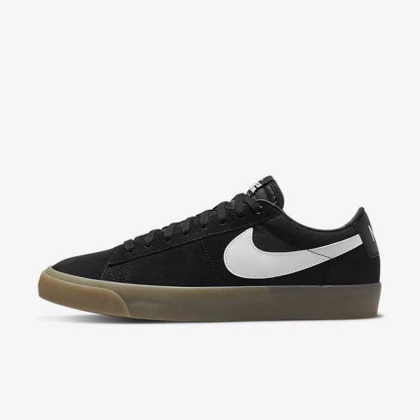 Nike SB Zoom Blazer Low Pro GT Miesten Skeittikengät Mustat Valkoinen | NK274YUK