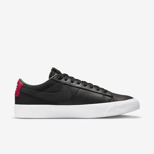 Nike SB Zoom Blazer Low Pro GT Premium Miesten Tennarit Mustat Punainen Mustat | NK864RND