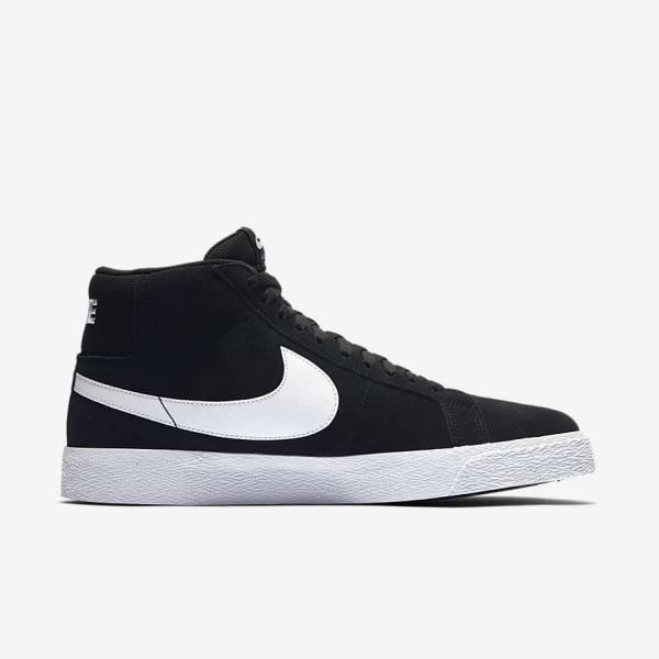 Nike SB Zoom Blazer Mid Miesten Skeittikengät Mustat Valkoinen | NK976BMG