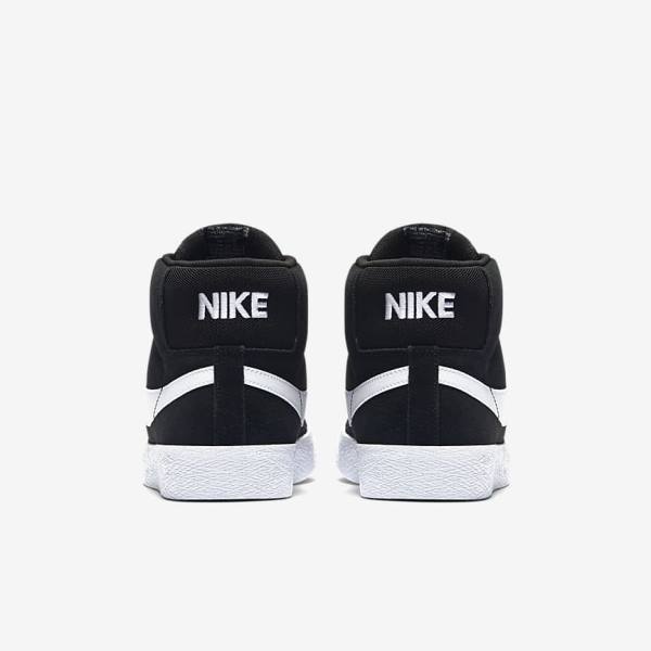 Nike SB Zoom Blazer Mid Naisten Tennarit Mustat Valkoinen | NK803IPO