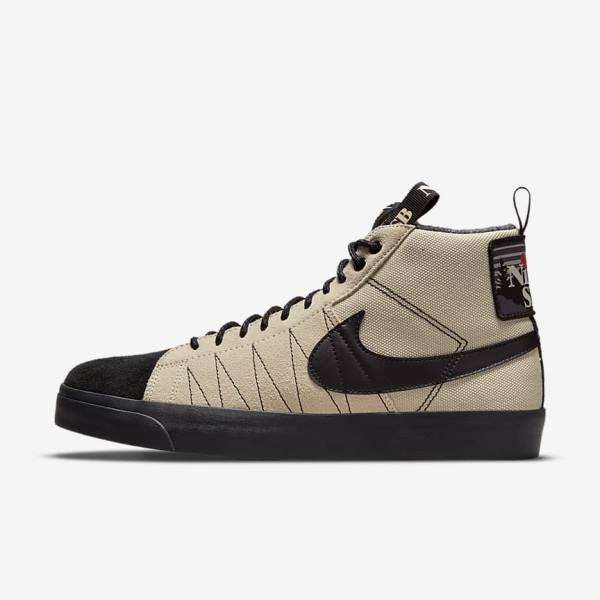 Nike SB Zoom Blazer Mid Premium Miesten Tennarit Oranssi Mustat | NK384BGE