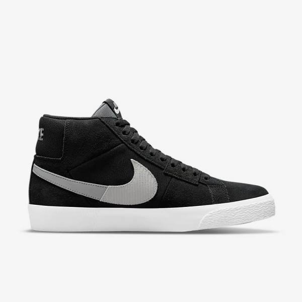 Nike SB Zoom Blazer Mid Premium Miesten Tennarit Mustat Harmaat Valkoinen | NK459VYM