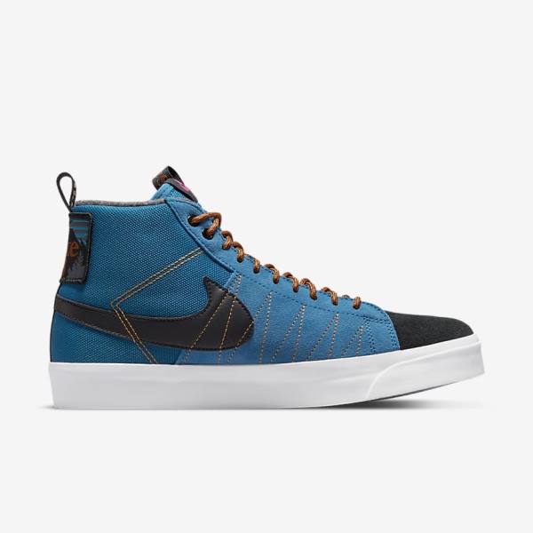 Nike SB Zoom Blazer Mid Premium Miesten Tennarit Mustat | NK473MRP