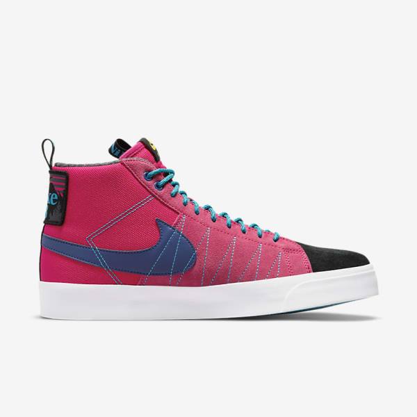 Nike SB Zoom Blazer Mid Premium Naisten Tennarit Pinkki Sininen Kuninkaallinen Sininen Sininen | NK802XTU