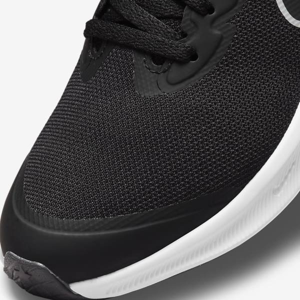 Nike Star Runner 3 Older Maantie Lasten Juoksukengät Mustat Tummanharmaat | NK379XHN