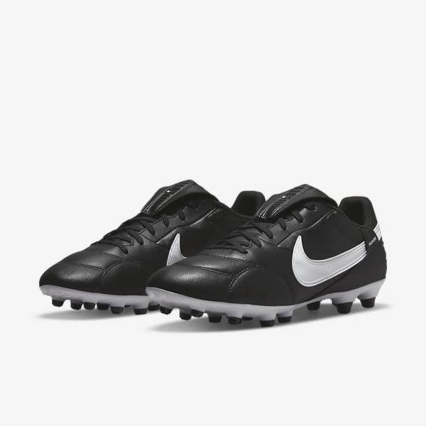 Nike The Premier 3 FG Firm-Grounds Miesten Jalkapallokengät Mustat Valkoinen | NK182GPU