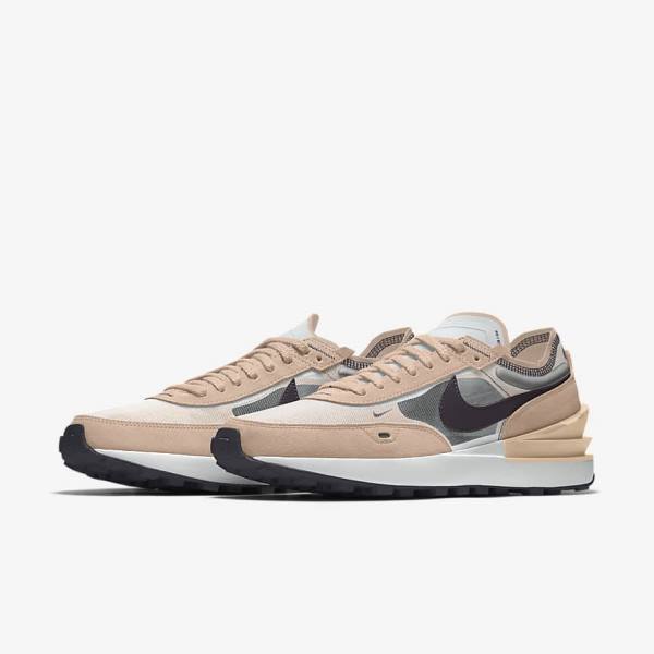 Nike Waffle One By You Custom Miesten Tennarit Monivärinen | NK560SHB