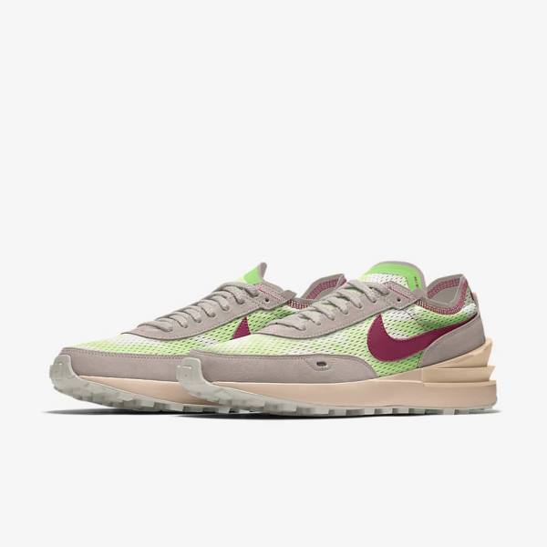 Nike Waffle One By You Custom Miesten Tennarit Monivärinen | NK935YJI