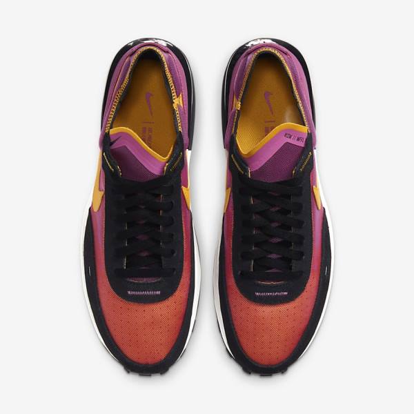 Nike Waffle One Miesten Tennarit Fuksia Mustat Kultaiset | NK764VEC