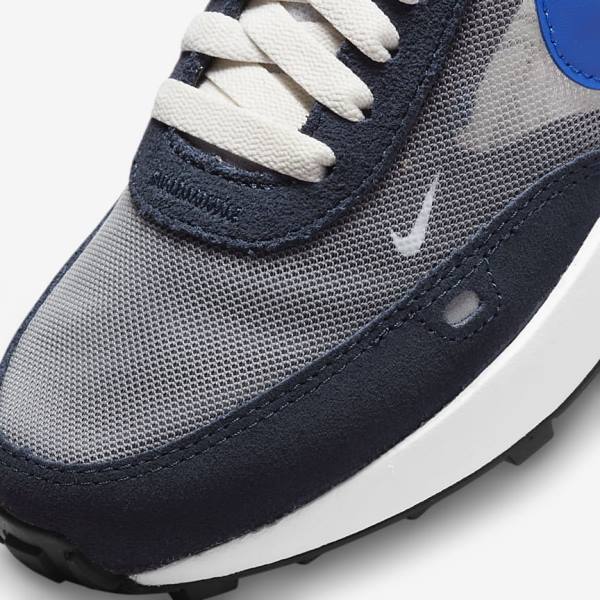 Nike Waffle One Older Lasten Vaelluskengät Tummanobsidian Mustat Kuninkaallinen Sininen | NK105VUR