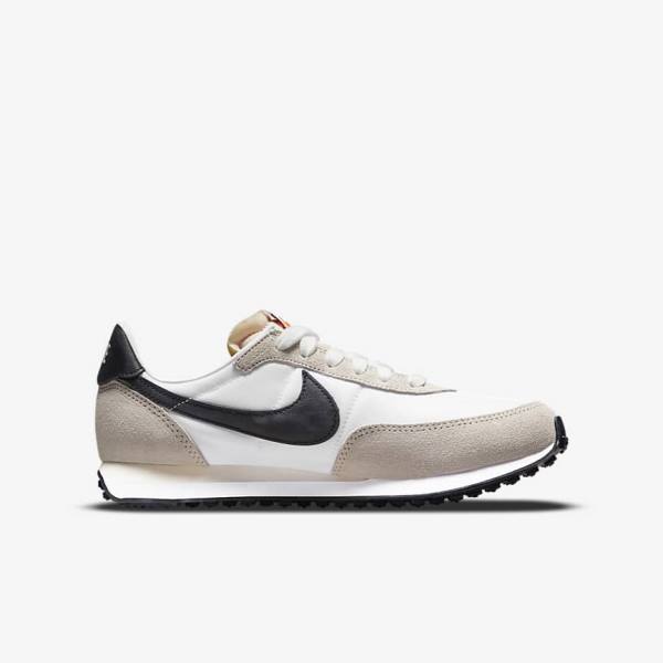 Nike Waffle Trainer 2 Older Lasten Tennarit Valkoinen Mustat | NK678CAS