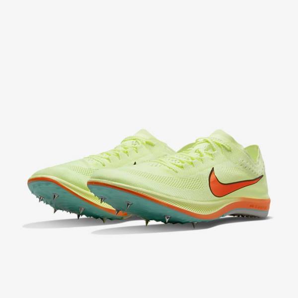 Nike ZoomX Dragonfly Athletics Distance Spikes Naisten Juoksukengät Turkoosi Mustat Oranssi | NK892NSL