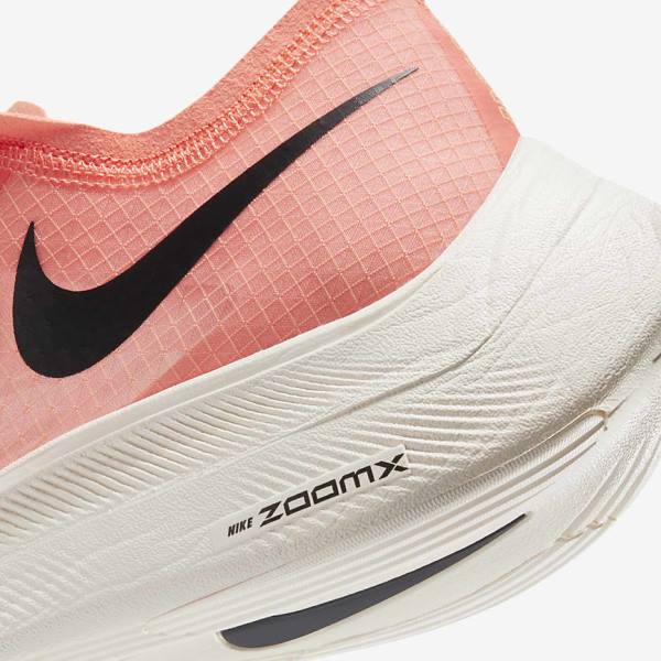 Nike ZoomX Vaporfly NEXT% Maantie Racing Miesten Juoksukengät Vaaleanmango Mustat Sininen | NK539CYH