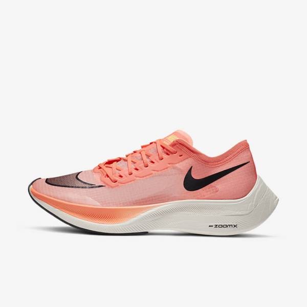 Nike ZoomX Vaporfly NEXT% Maantie Racing Miesten Juoksukengät Vaaleanmango Mustat Sininen | NK539CYH