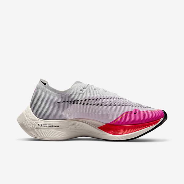 Nike ZoomX Vaporfly Next% 2 Maantie Racing Naisten Juoksukengät Valkoinen Mustat Mustat | NK052AVD